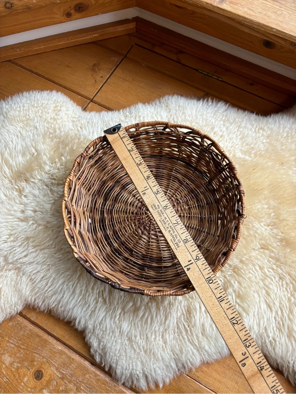 Vintage Wicker Basket